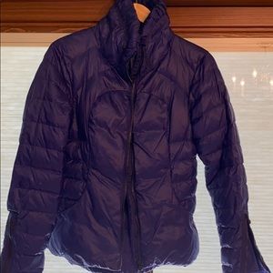 Lululemon Jacket with grosgrain and ruching detail